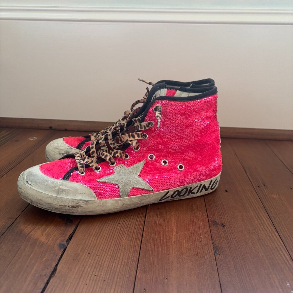 Golden Goose Pink Francy Shoes